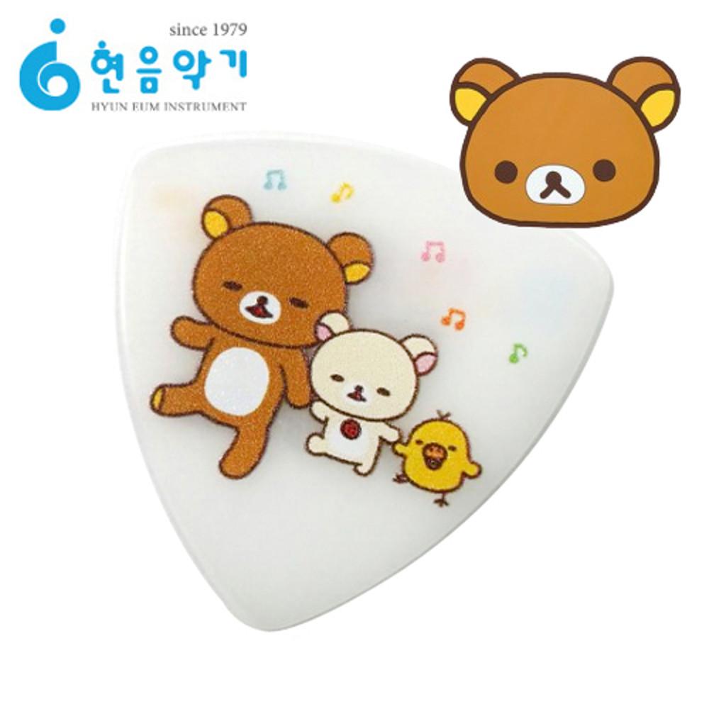 리락쿠마(Rilakkuma) 기타 피크 (리락쿠마 코리락쿠마 병아리) 흰색/소프트