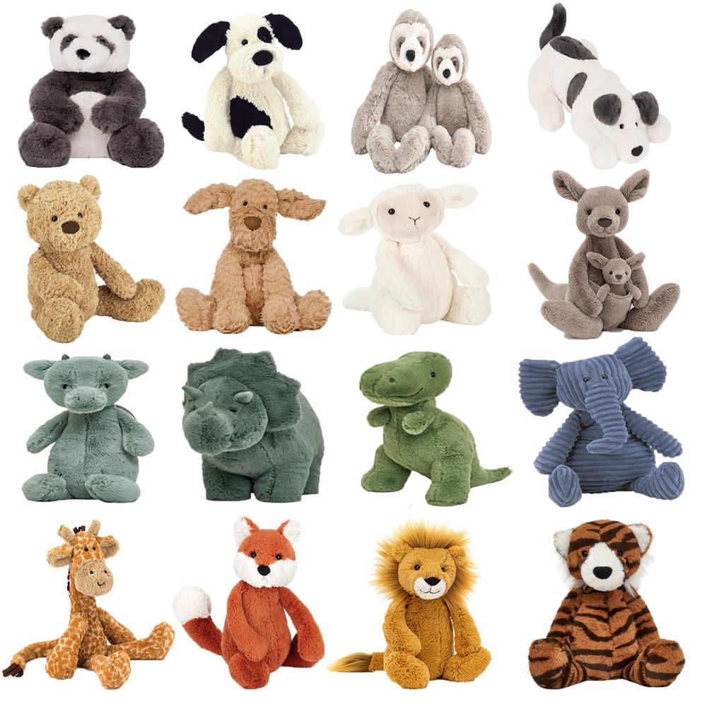 젤리캣 애착인형 강아지 범블리베어 퍼피 곰 베어 공룡 나무늘보인형 드래곤 코끼리 S,M