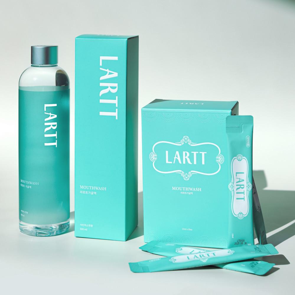 라르트 구취개선 특허 가글 샤인머스캣향 일회용 무알콜 스틱 구강청결제 500ml/13ml