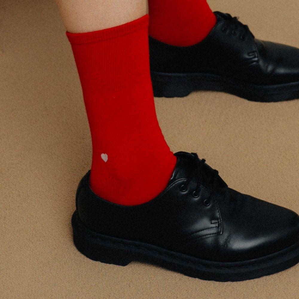 tiny little heart - real red