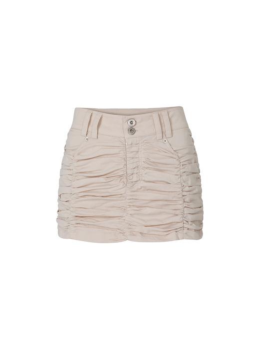 VIOLA MINI SKIRT cream