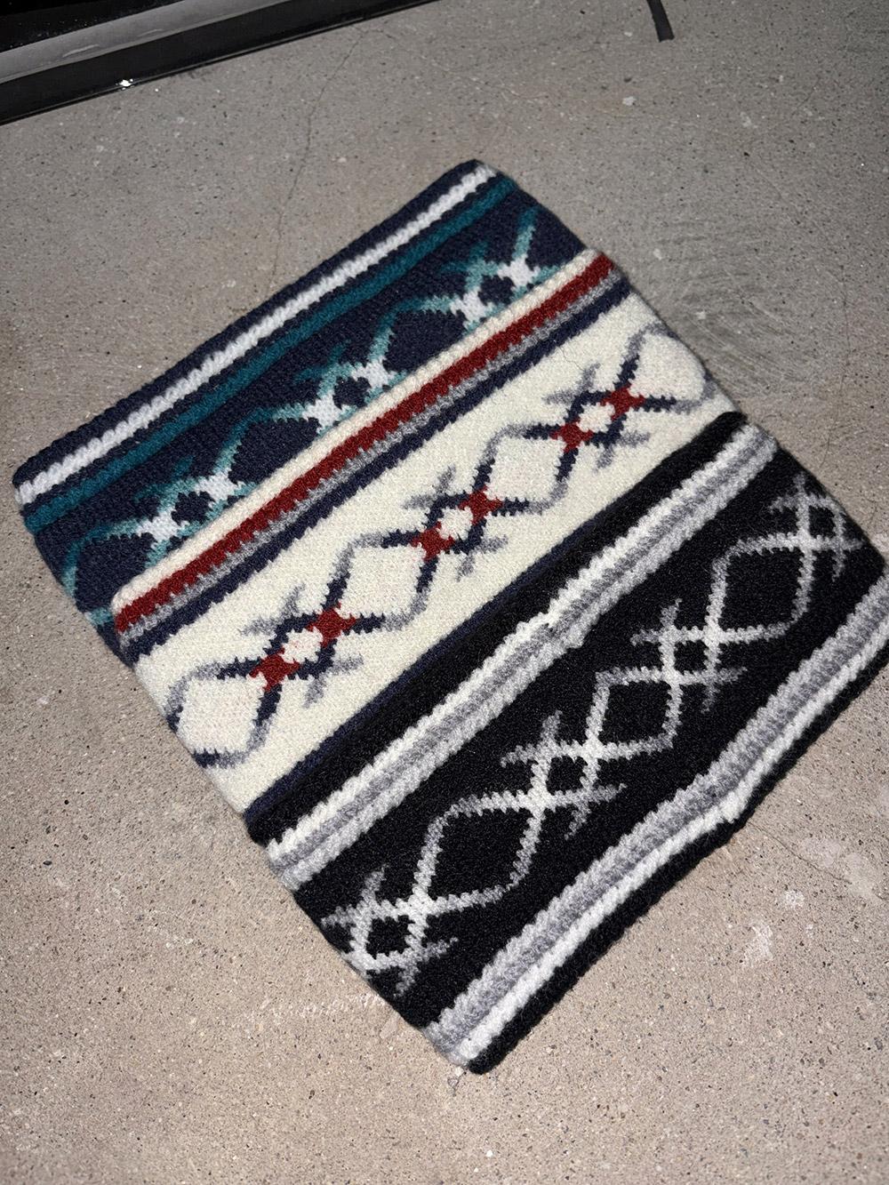 비마이뮤즈 [유니크템❣️] 로에트 빈티지 헤어밴드 니트 가을 겨울 반다나