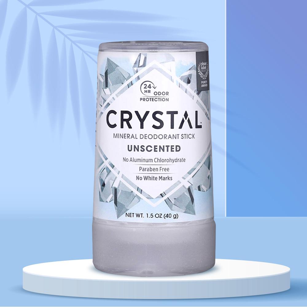 크리스탈 바디 데오드란트 스틱 휴대용 미니사이즈 40 g