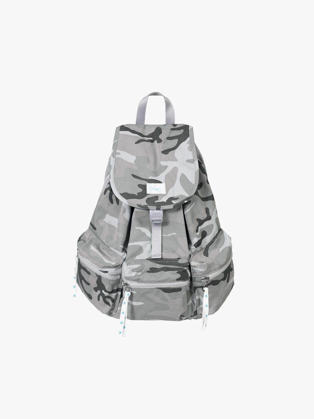 [단독 선발매] BERRY POCKET BACKPACK LARGE - CAMO MINT