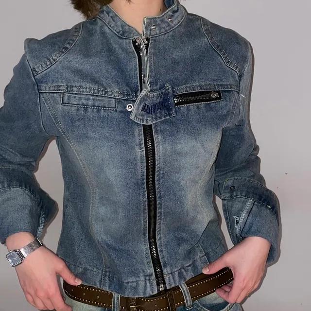 [일주일만 할인!] 크롭 이지 레이서 데님 집업 JK(5~7 여유주문)