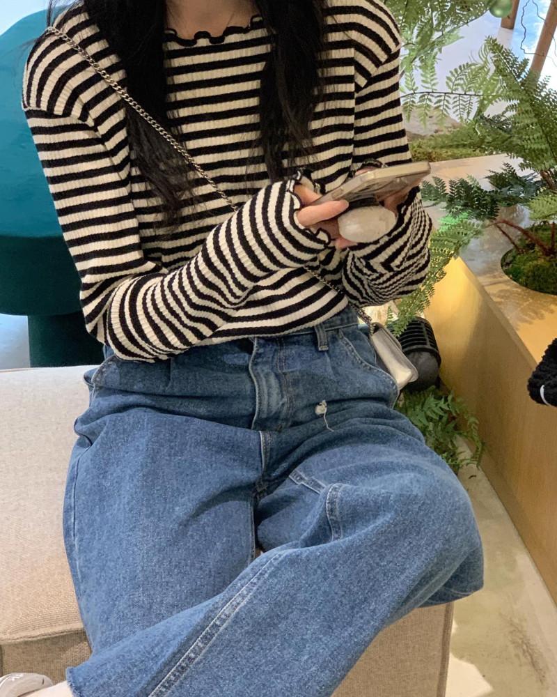 오레오 스트라이프 티