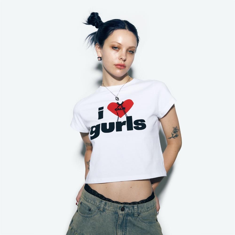 CALIE GURLS T-SHIRT WHITE