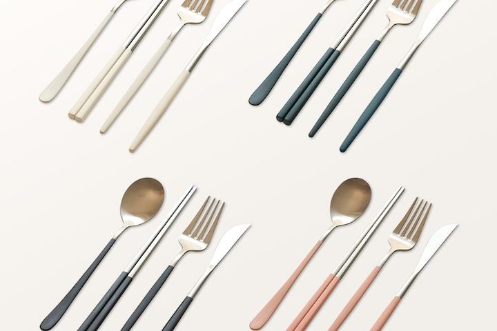 클레어 커트러리 4종 세트