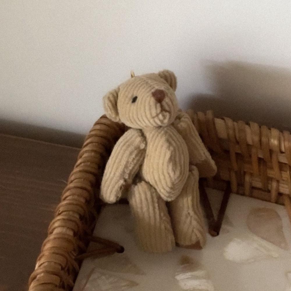 낫띵크 골덴 테디베어 키링