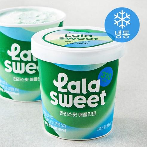 라라스윗 애플민트 아이스밀크 (냉동), 474ml, 1개 - 아이스크림/디저트 | 쿠팡