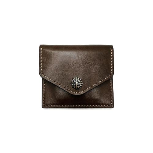노마스(NO MAS)  STUD CARD CASE vol.2(DARK BROWN) - 사이즈 & 후기 | 무신사