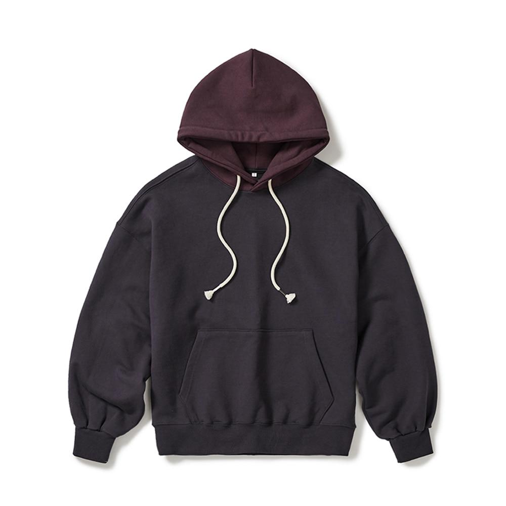 Sloppy Hoodie / Magenta Charcoal
