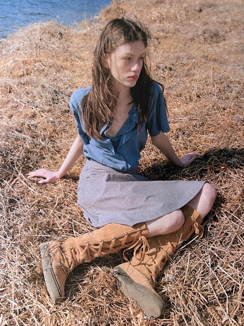 Nesting Shirt Blue Sea (2nd)