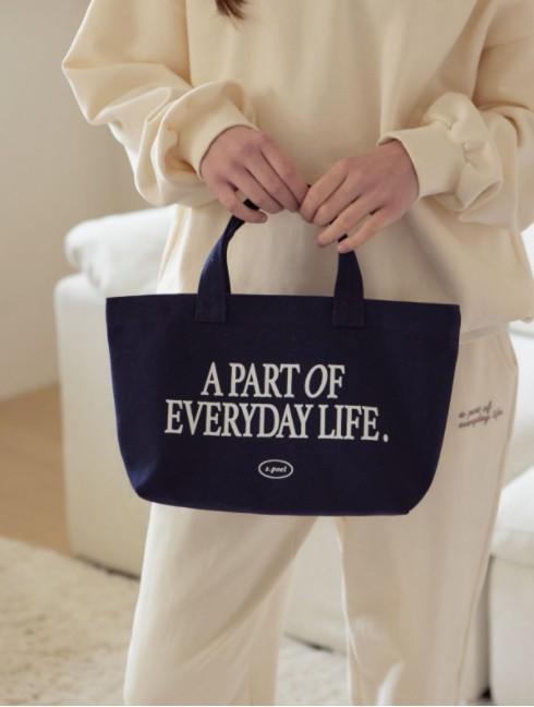 [아포엘] Baby tote bag_navy 베이비 토트백_네이비