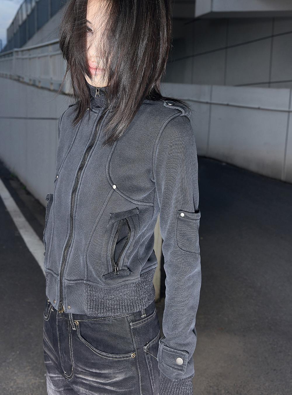 Gothic Zip Slim Jacket