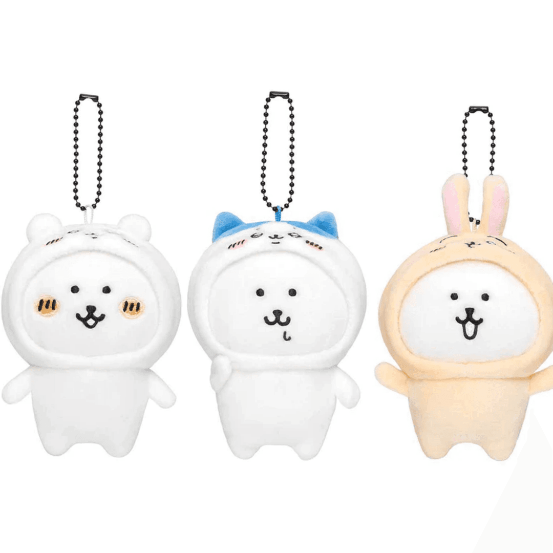 써버리자! 마스코트 인형 5종 [치이카와, 하치와레, 우사기의 탈을 쓴 농담곰]