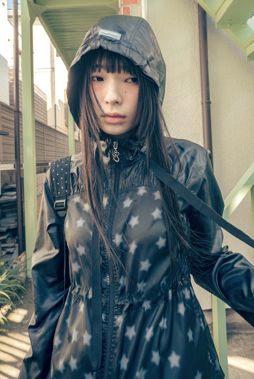 Stardust wind-breaker (Black)