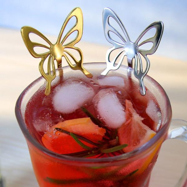 프랑프랑 나비 티스푼 티포크 골드 커트러리(4종택1)