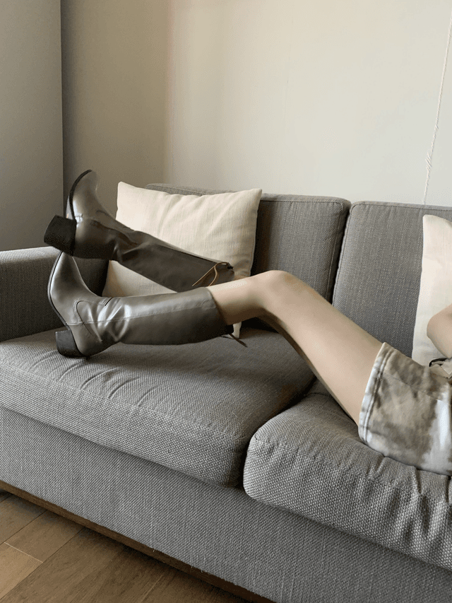 스젠 Chopin Vintage Western Boots (2color) - 위시버킷