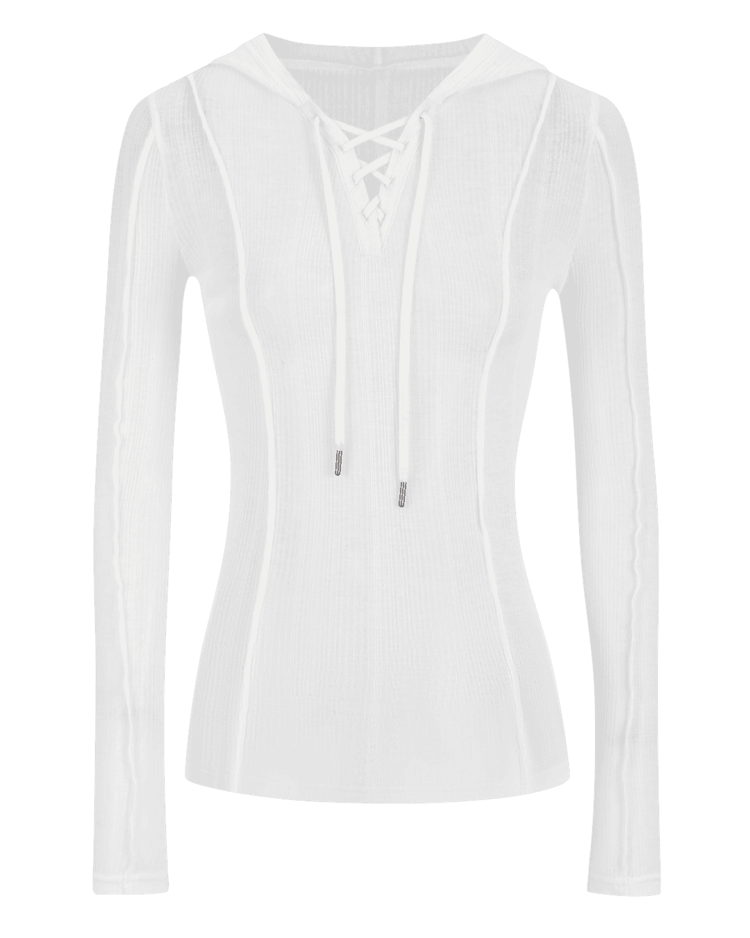 sheer ribbon loose tops