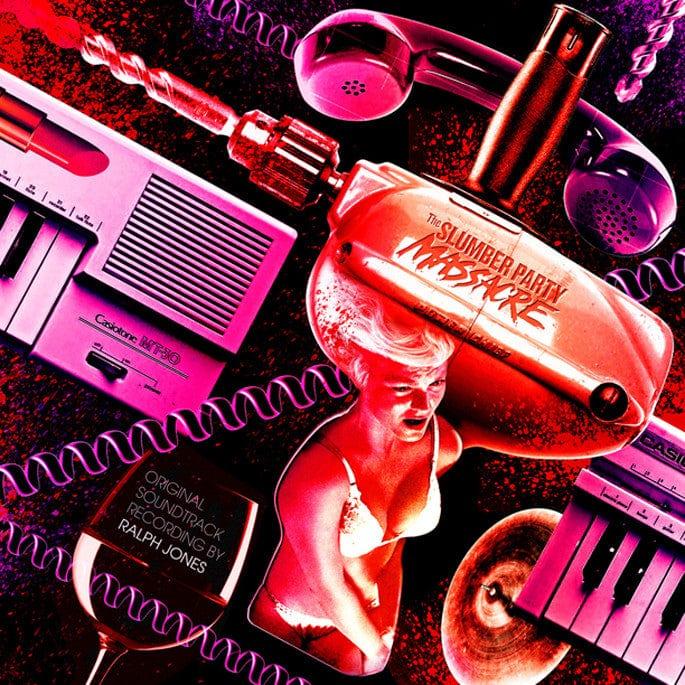 Slumber Party Massacre Original Motion Picture Soundtrack LP - Clear Vinyl