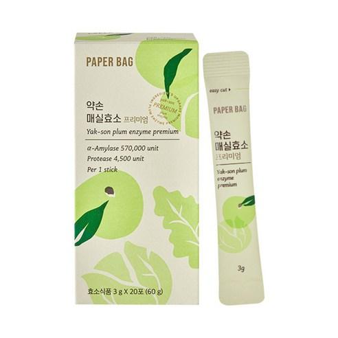 페이퍼백 약손매실효소 프리미엄 올인원효소, 60g, 1개 - 효소 | 쿠팡