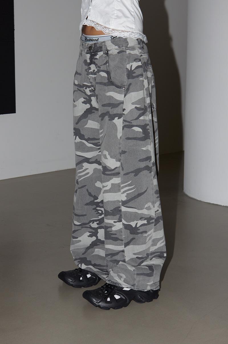 AMARI GREY CAMO PANTS