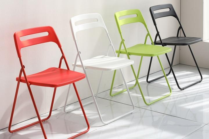 [리퍼] 1+1 아루나 접이식 컬러 의자 4colors