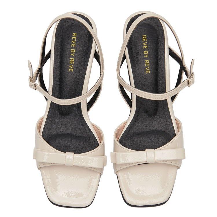 [레브바이레브] 24ss NEW 리본 앙트르샤_샌들Ivory,Black,Cherry [3cm,5cm]
