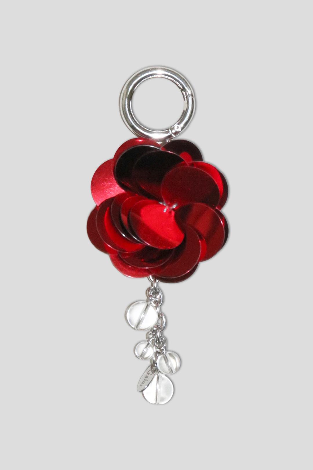 bloomlet keyring (red/short)