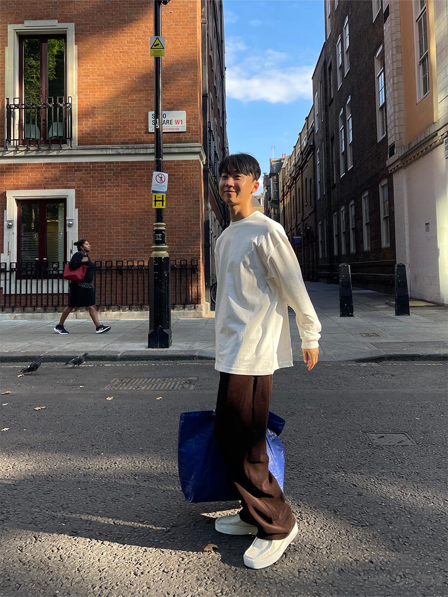 [유루이추천/당일발송] Nodun wide sweatpants (4color)