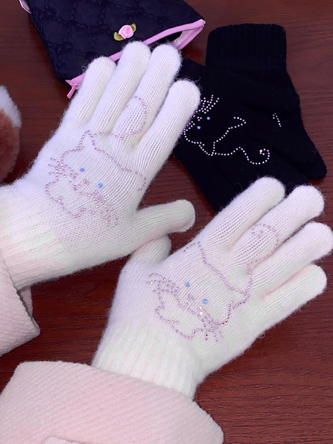 Kitten Gloves (ivory)