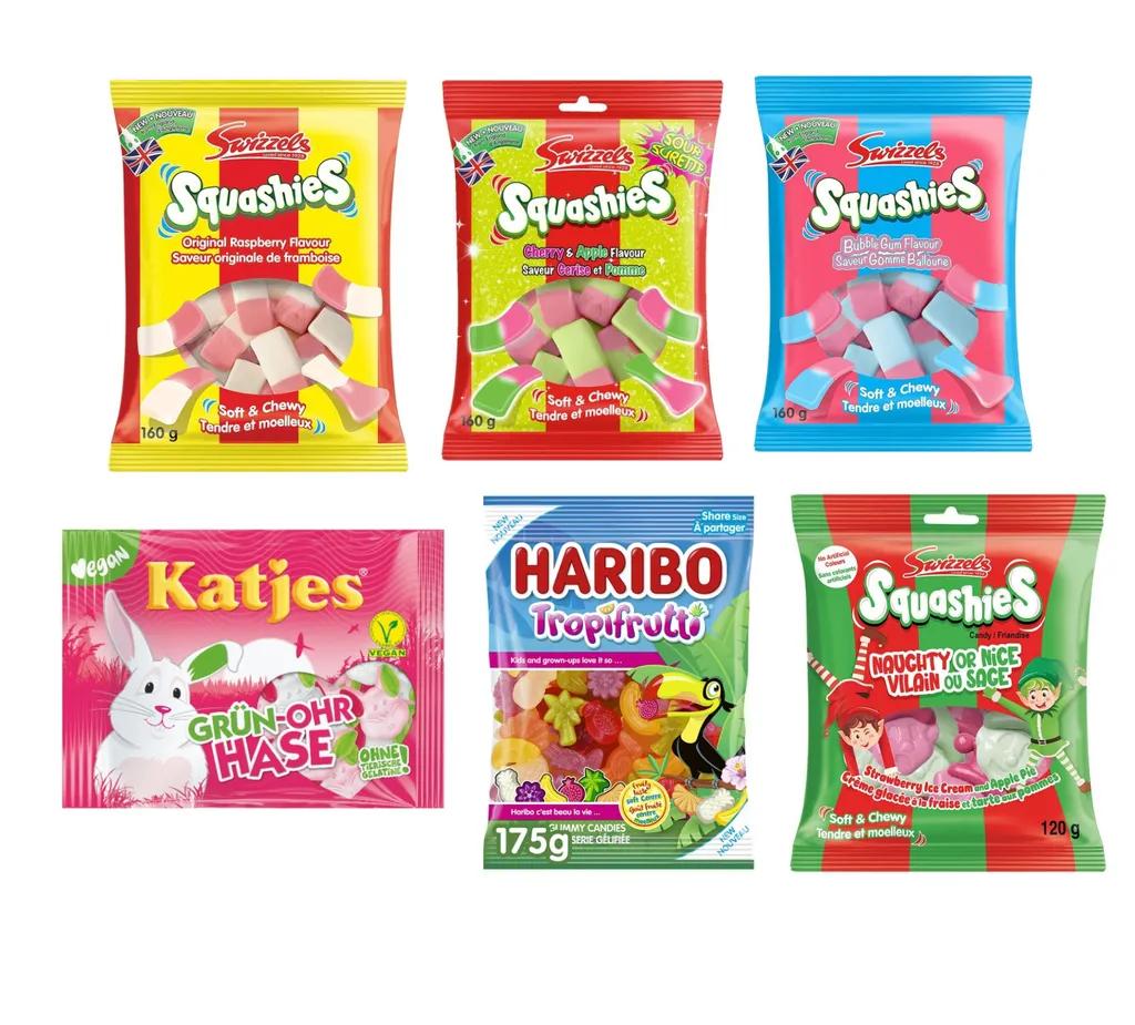[골라담기] 인기 젤리 영국 스위즐스 스쿼시, 독일 캇예스, 하리보 가성비 스웨덴캔디