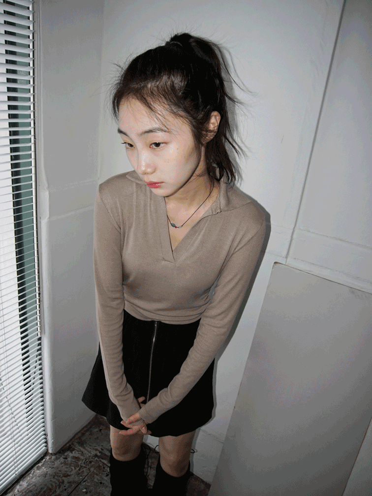easy rayon collar T