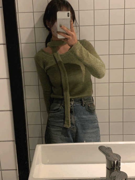 오어 머플러 set