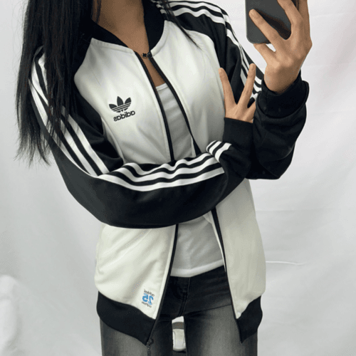 아디다스 한정판 니고베어 흰검 화이트 트랙탑 희귀져지(90)