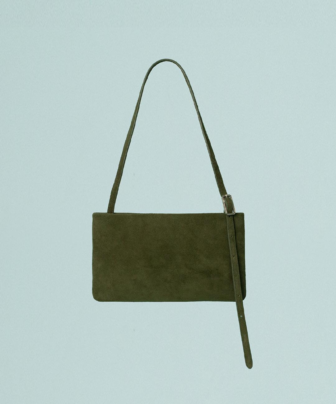 FINE SHOULDER BAG_OLIVE
