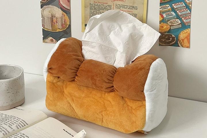 소프트 식빵 휴지 케이스 각티슈 케이스 커버 선물