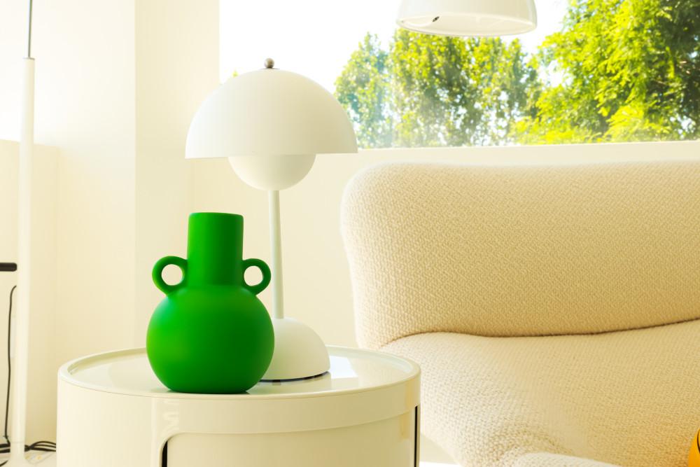 [영국직수입] Amphora 초록 저그 화병 스몰 (Apple Green)