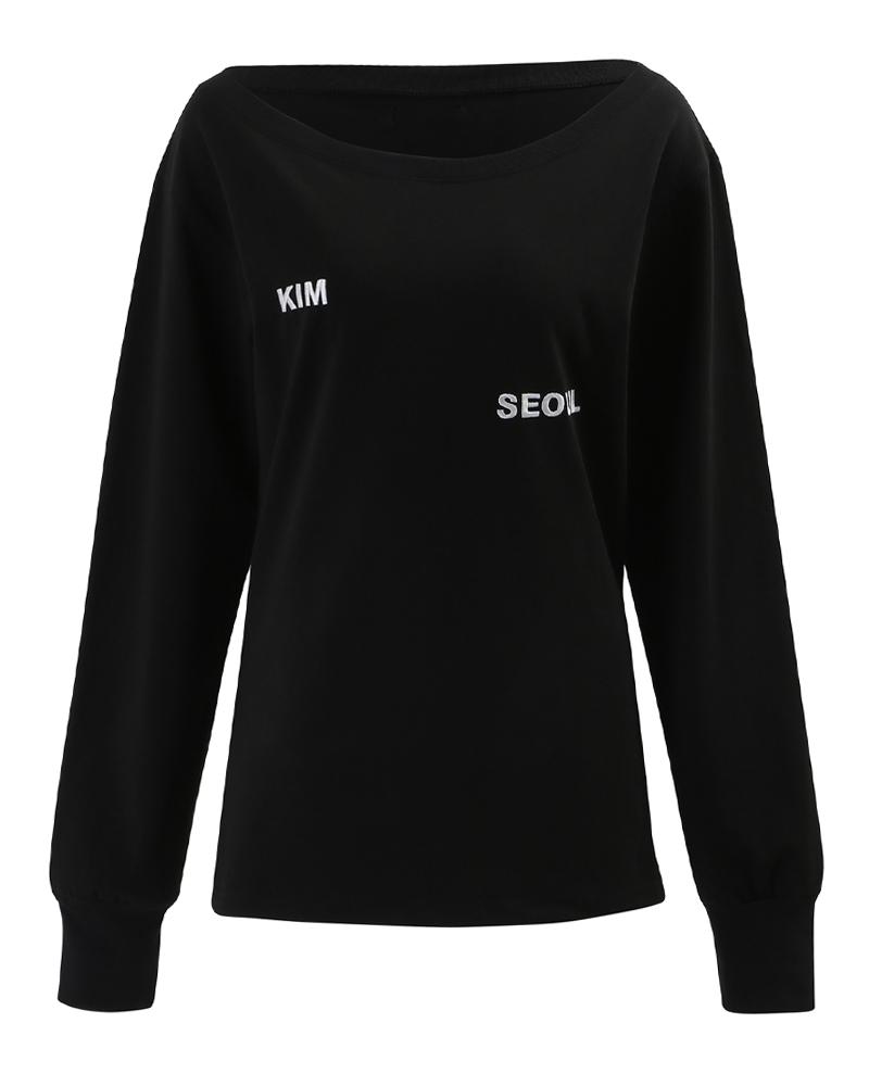 KIM space SEOUL LONG SLEEVE (BLACK)