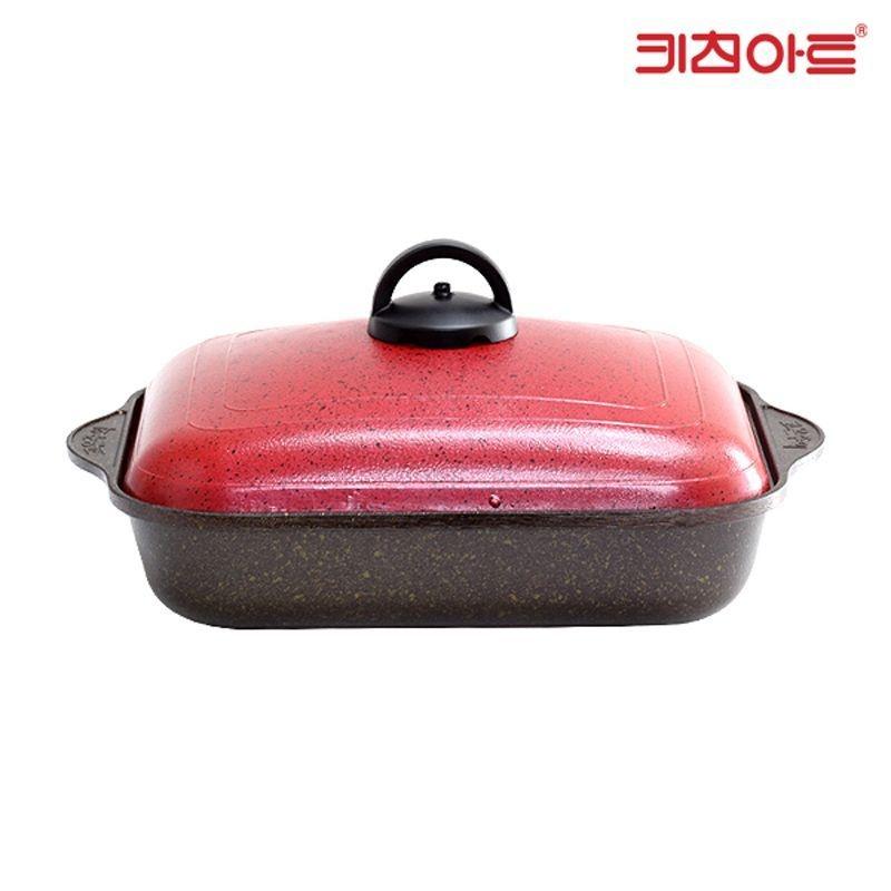키친아트 뉴 다용도 멀티 매직팬 사각 28cm 다용도팬
