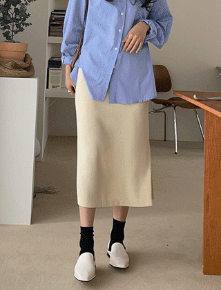 [자체제작] 르네 스커트(LEMON CREAM)