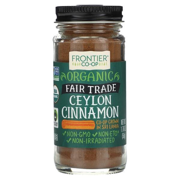 Frontier Co-op, 유기농 실론 계피, 50g(1.76oz)