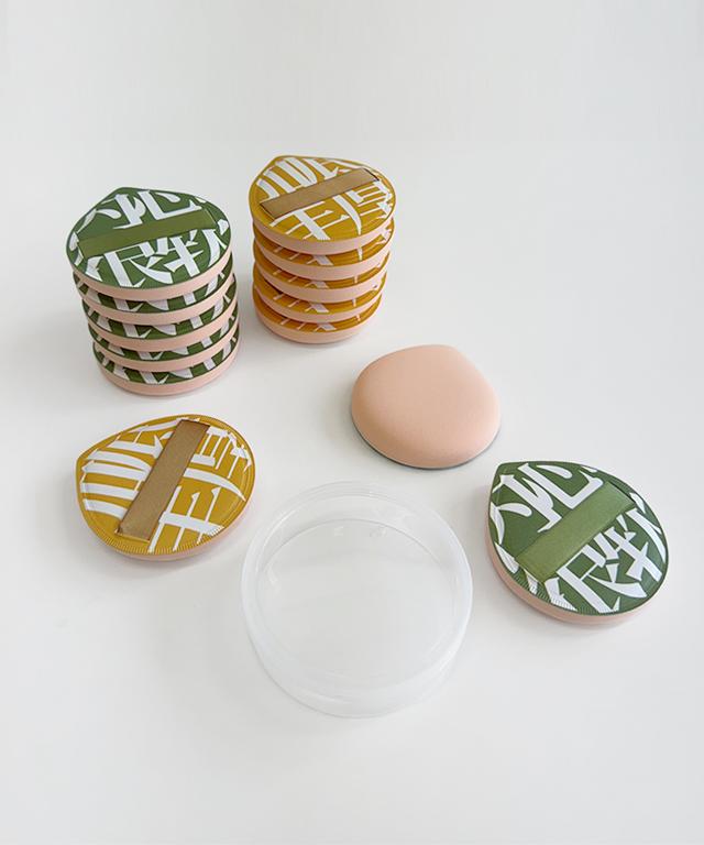 세이지 (1개1케이스)통통 왕모찌 쿠션 퍼프 10개 세트