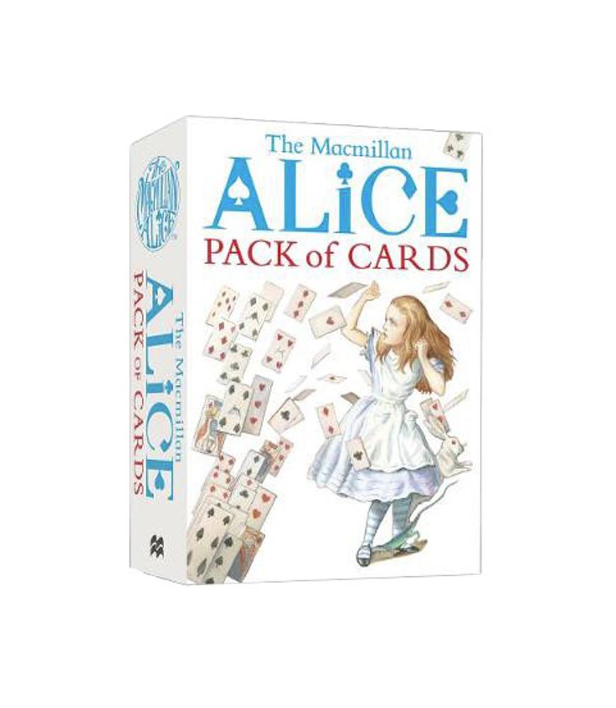 [공식정품] 존 테니얼 경: 이상한 나라의 앨리스 플레잉 카드세트 [영국판 트럼프 카드 52장].