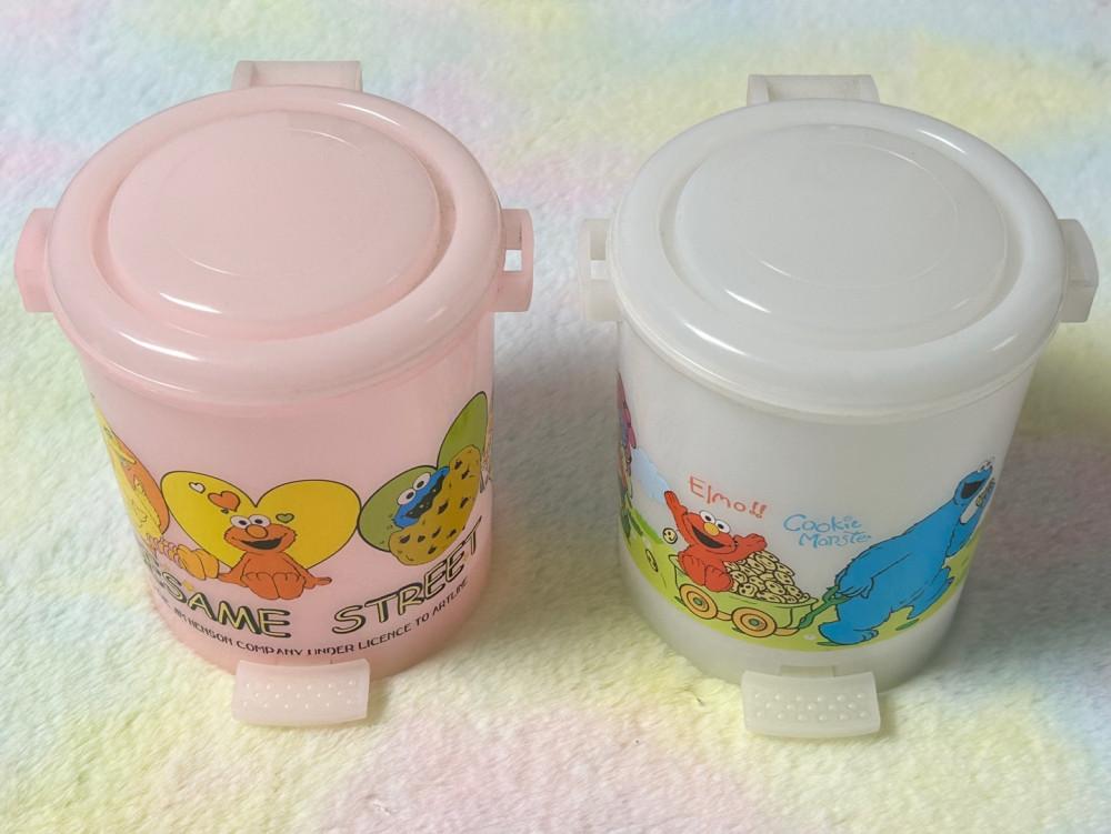 [고전문구] 마법의다락방 세서미 스트리트 미니 휴지통