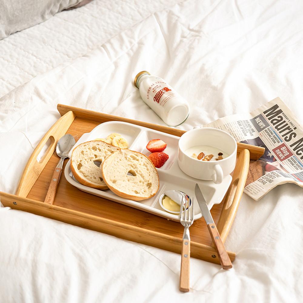 도자기식판 다이어트식판 성인식판 예쁜 가정용 어른식판