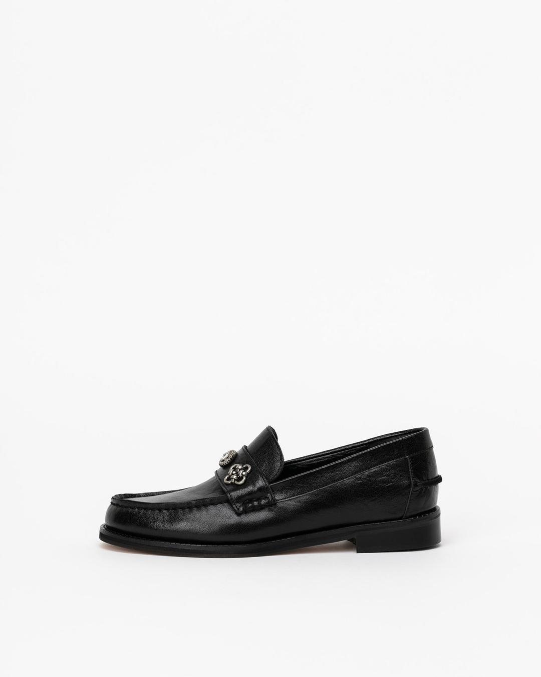 Stony Embellished Loafers