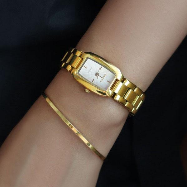 Brit metal watch (브릿 메탈 워치) Gold