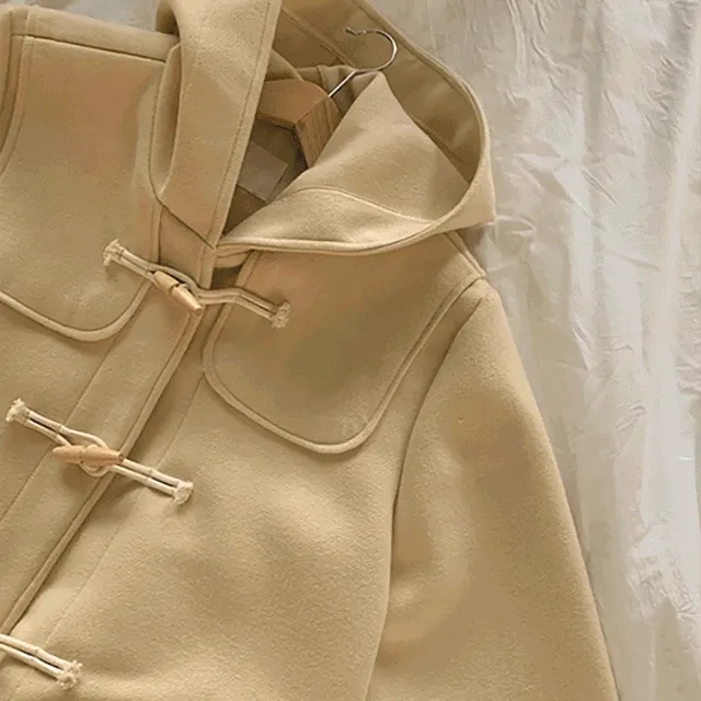 [인기버터칼라당일배송/문의폭주/누적판매량2천장🔥] weenie - 떡볶이후드롱ct (2color)